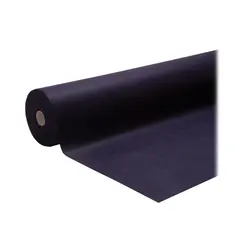 Rolo Toalhas Mesa Decor 1,20mx50m c/Pre-Corte 1,20 Preto 1un