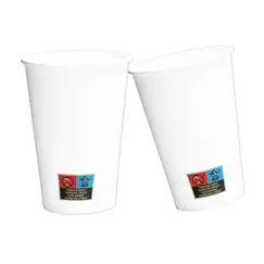 Copos 325ml Papel 11oz Branco 100un
