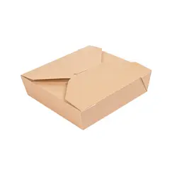 Caixa Cartolina Kraft 21,7x21,7x6cm 2910ml THEPACK 100un