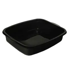 Embalagem Alimentar 1100ml PP s/Tampa Preto 50un