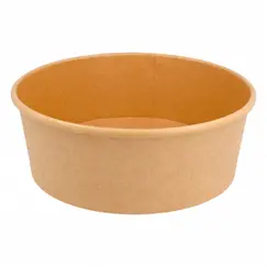 Saladeiras 1300ml Cartão Redondo Ø18cm Cor Kraft 50un