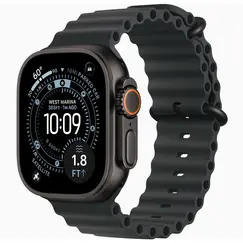 APPLE WATCH ULTRA 3 GPS + CELLULAR 49MM BLACK TITANIUM CASE WITH BLACK OCEAN BAND