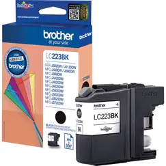 BROTHER LC223BK ink black 550pages DCPJ562 DCPJ4120 MFCJ480 MFCJ880 MFCJ4420 MFCJ4620 MFCJ5320 MFCJ5620 MFCJ5720