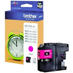 BROTHER LC125XLM magenta ink 1200pages DCPJ4110 MFCJ4410 MFCJ4510 MFCJ4710 MFCJ6520 MFCJ6720 MFCJ6920