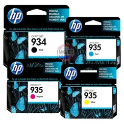 HP 934 Black / 935 CMY Ink Cartridge 4-Pack