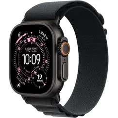 APPLE WATCH ULTRA 3 GPS + CELLULAR 49MM BLACK TITANIUM CASE WITH BLACK ALPINE LOOP - MEDIUM