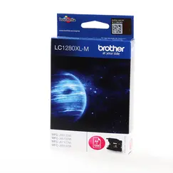 BROTHER LC1280XLM Ink magenta 1200pages MFCJ5910 MFCJ6510 MFCJ6710 MFCJ6910