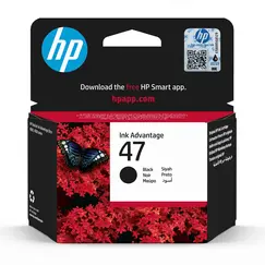 HP 47 Original Black Ultra Ink Advantage Cartridge
