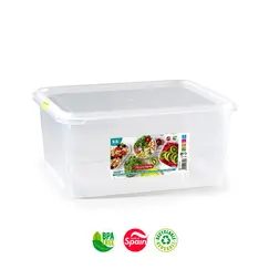 Caixa Hermética Hotelaria Frost Nº8 9,5L Transparente