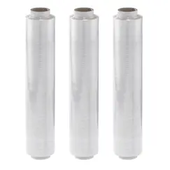Rolo Filme Alimentar Aderente 45cmx250m 8my Pack 3un