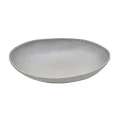 Saladeira 26.5x19.6x5cm Melamina Oval AQUA GREY 1un
