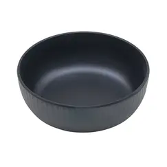 Tigela 17x6cm Melamina Redonda AQUA BLACK 1un