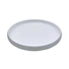 Prato 22x2.5cm Melamina Redondo MICHELIN GREY/WHITE 1un