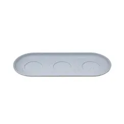 Travessa Molheiras 27x11x1.75cm Melamina MICHELIN GREY 1un