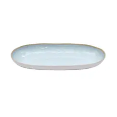 Prato 25.4x13x2.9cm Melamina Oval HALO BRILLO 1un