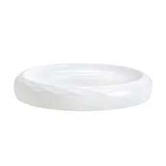 Prato 29.2x4.5cm Melamina Redondo ESSENTIA Branco 1un