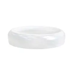 Prato 26.6x5.8cm Melamina Redondo ESSENTIA Branco 1un