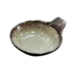 Taça 13.4x11.8x5.8cm Melamina com Asa TERRACOTA Cinzento 1un