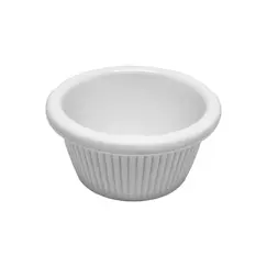 Ramequim 07.2x3.7cm 56ml Melamina ESSENTIA Branco 1un