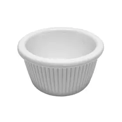 Ramequim 08.55x4.5cm 110ml Melamina ESSENTIA Branco 1un