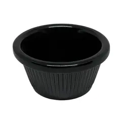 Ramequim 08.55x4.5cm 110ml Melamina ESSENTIA Preto 1un