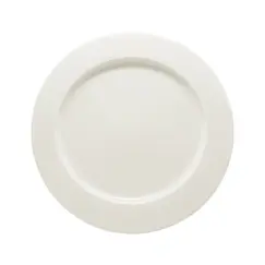 Prato Raso 29cm Porcelana com Aba CANVAS 1un