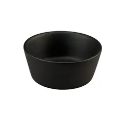 Ramequim 07cm 80ml Porcelana LUUMIL Preto 1un