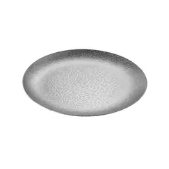 Prato 26cm Raso Redondo Texturado ACERO INOx 1un