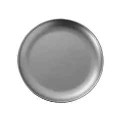 Prato 20cm Raso Redondo Liso ACERO INOx 1un