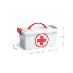 Kit Primeiros Socorros Caixa Premium