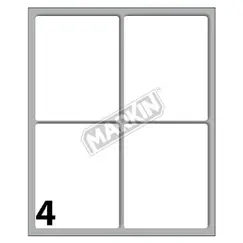 Etiquetas 070x056mm 10Fls A5 Cod 47 Markin 40un
