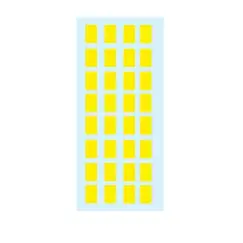 Etiquetas 012x018mm 5Fls 3641 Amarelo Herma 160un