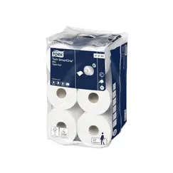 Papel Higiénico (Jumbo) 111,6mts 2Fls 33g T9 SmartOne 12un
