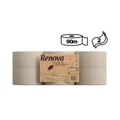 Papel Higiénico (Jumbo) 090mts 2Fls 34g Love&Action 12un