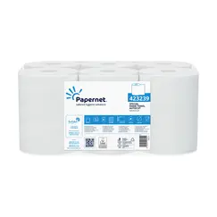 Rolo Toalhas Mão AutoCorte 100mx20cm 37g 2Fls PAPERNET 6un