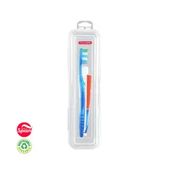 Estojo Multiusos Higiene Oral Transparente 1un