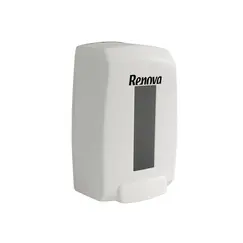 Saboneteira Enchimento Plástico Vintage Branco RENOVA 1L