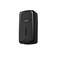 Saboneteira Enchimento Plástico Preto WOSH 1L