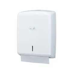 Dispensador Toalhas Mão Zig-Zag Branco
