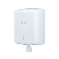 Dispensador Toalhas Rolo Extração Central Branco