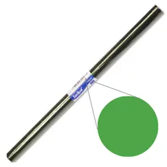 Papel Celofane Verde 50x65cm Rolo 25Fls