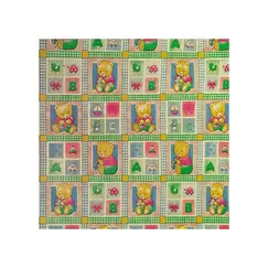 Papel Embrulho 62cmx200m Bobine Ursos Fofinhos 7Kg