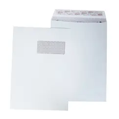 Envelopes Saco 229x324mm C4 Janela Branco 090g Autodex 250un