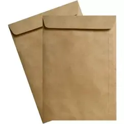 Envelopes Saco 250x350mm B4 Kraft 090g Autodex 50un