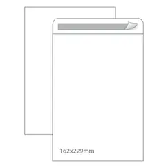 Envelopes Saco 162x229mm C5 Branco 90g Autodex 250un