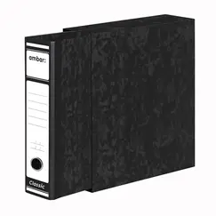 Pasta Arquivo+Cx Fixa L80 310x285 Ambar Marmor Preto 1un