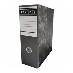Pasta Arq. A5 (Alto) L/80mm 250x220 Marmoreado Preto