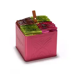 Caixa Coffret Chás 4 Sabores 32 Bolsas Passionément