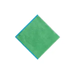 Pano Microfibra 40x40cm 300g Terry Verde Pack 5un