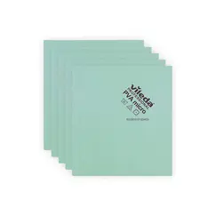 Pano Microfibra PVAmicro 38x35cm Vileda Prof Verde Pack 5un